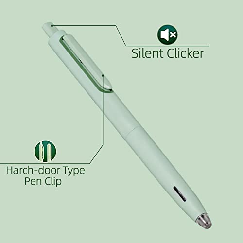Bolígrafos XIZE SH tinta negra 0.5mm pack 6 unidades miniatura 2