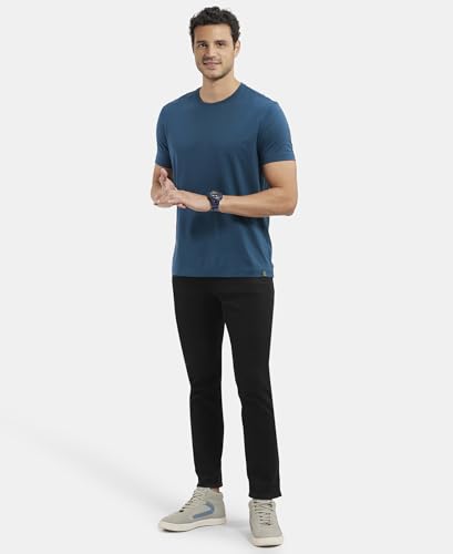 Image of Jockey IM21 Men Super Combed Supima Cotton Round Neck Half Sleeve T-Shirt