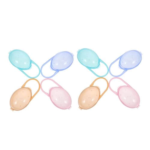 BESPORTBLE 8Pcs Portable Pacifier Holder Case Lightweight Storage Containers for Pacifiers Travel Friendly Design Durable and Easy to Carry Present for Parents