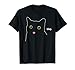 Funny Blep Blep Cute Cat Animals Shirt Black Cat Tee T-Shirt for Men Women Kids
