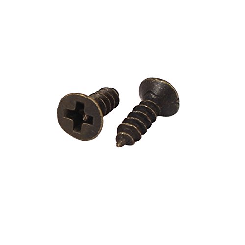 Tornillos autoperforantes Phillips cabeza plana M2.5x8 mm 100 pcs miniatura 2
