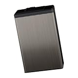 LOLIPPYY スライド蓋付き耐圧防湿 ケース 軽量携帯用プラスチック製 煙草保護収納ボックス アウトドアに