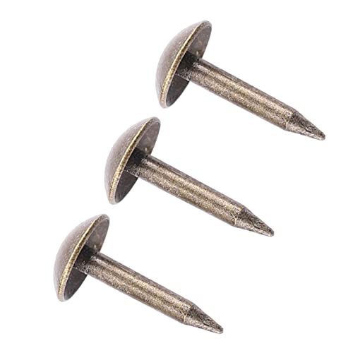 Clavos de hierro grueso, 100 piezas, resistentes para muebles de madera, puertas, sofá, material versátil para atar (6 x 12 mm) miniatura 7