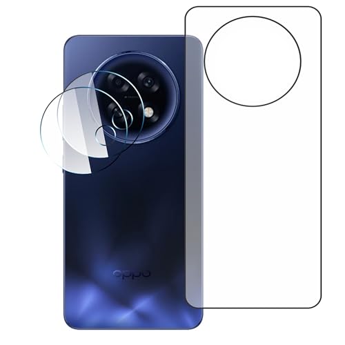 Image of VIYAN Back Skin Carbon Protector With Camera Lens Protector for Compatible Oppo F31 Pro Plus 5G with Full Screen Coverage (except edges) and Easy Installation Kit, (Pack of 1)