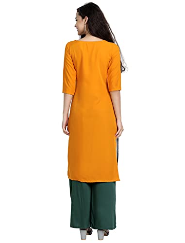 Image of Women's Crepe Regular Kurta