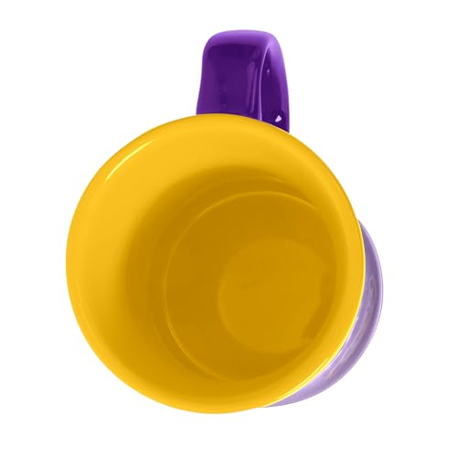 Image of Logo Brands NCAA LSU Tigers 14oz Ceramic Relief Coffee Mug - Officially Licensed Mug, Sculpted 3D Logo and Team Colors - Comfortable Handle and Glossy Finish for College Sports Fans
