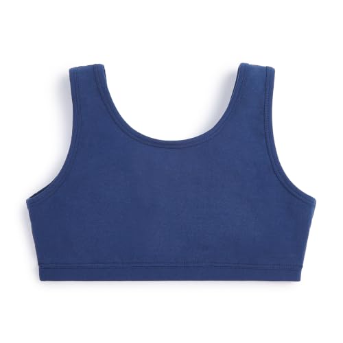 Image of YouGotPlanB Cotton Sports Bra | Ages 8-16 Years | U-Shaped Style | Non-Padded, Double-Layered for Coverage