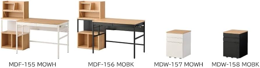★コイズミ デスクワゴン Reshet リシェット MDW-157MOWH Amazon｜KOIZUMI(コイズミ) 学習机 勉強机 学習デスク Reshet
