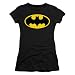 Batman Classic Logo Women's T Shirt & Exclusive Stickers