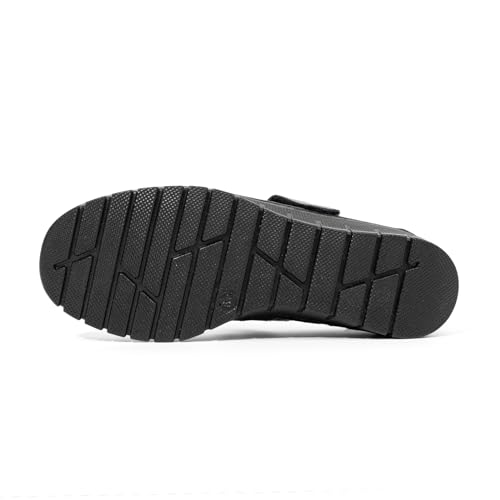 Image of VJH confort Women s Mary Jane Flats, Breathable Comfort Round Toe Low Heel Slip-on Light Weight Walking Shoes