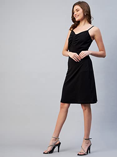 Image of Rare Women's Polyester A-Line Above The Knee Casual Dress