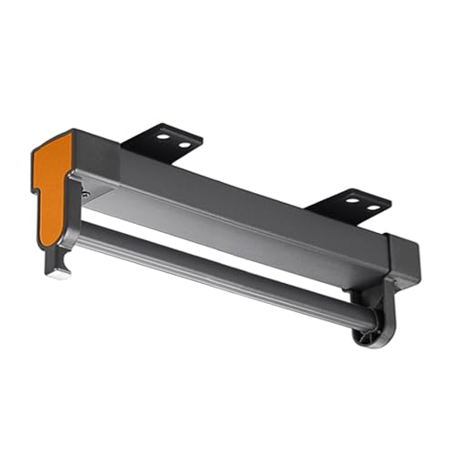 Perchero Extraíble For Pantalones,Barra Retráctil Extraíble For Armario,Perchero Aluminio For Pantalones,Montaje Superior For Dormitorio,Armario Tienda Minorista(Orange,300mm/11.8in)
