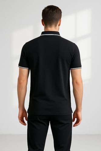 Image of Dollar Pack of 2 Men's Cotton Polo T-Shirt with Classic Collar