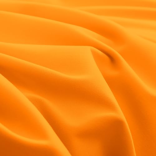Image of Mocassi Luxury 4-Piece Sheet Set, Ultra Soft 1800 Premium Hotel Quality Microfiber Sheet Set, Fits Mattresses Up to 18 to 24 Inches Extra Deep Pocket - Breathable and Secure Fit, Twin XL, Orange