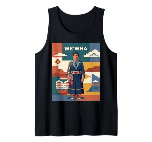 We'wha - Zuni Native American lhamana Gender History Tank Top