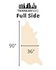 The Tannery NYC Natural Grain Cowhide Leather Skins (Chocolate, 20 Square Feet (full side)) #4