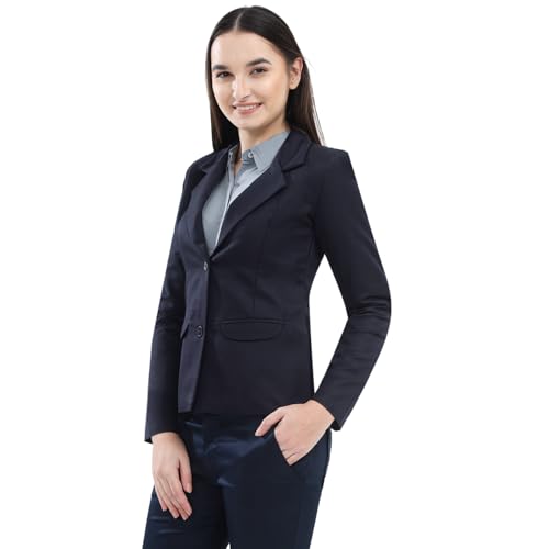 Image of Women's Formal Blazer | Regular Fit | Full Sleeve with 2 Front Pocket Ultra Light Fabric | Office /Meetings
