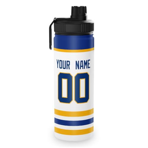 ANTKING Buffalo Botella de Agua Personalizada con Nombre y Número para Hombres y Jóvenes miniatura 6