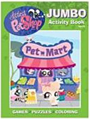 Littlest Pet Shop Jumbo Activity Coloring Book - Pet Mart: unknown ...