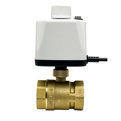 Vanne électrique de commande à couple élevé 3/4" avec levier manuel de secours