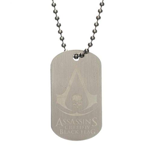 Bioworld Assassins Creed Black Flag Dogtag Necklace #TOP27