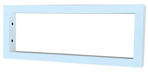Sunload Console de lavabo en acier blanc (500 x 150 mm)