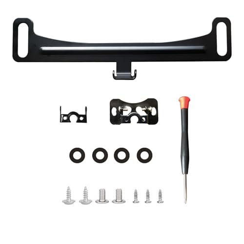 Universal Car Rear View Camera License Plate Bracket, Backup Camera Mount Dash Cam Mirror Cam Accessory Rear Camera Mount with Adjustable Vehicle Backup Camera Mount Holder