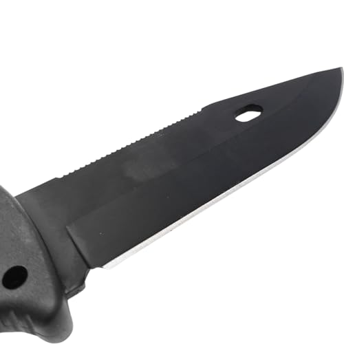 Faca Tática com Lâmina Inoxidável Bainha Protetora Compacta e Robusta para Camping, Caça, Aventura,