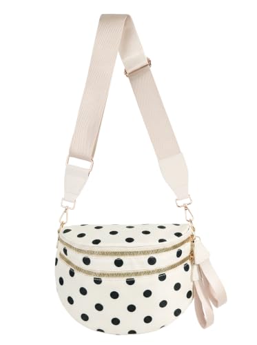 Image of Checkered Crossbody Bag Bum Bag for Women,Spacious Fanny Packs Belt Bag