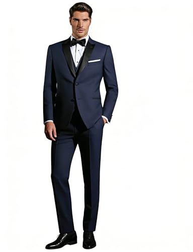 Manteau de fête de marié en veste à simple boutonnage aux finitions tailleur