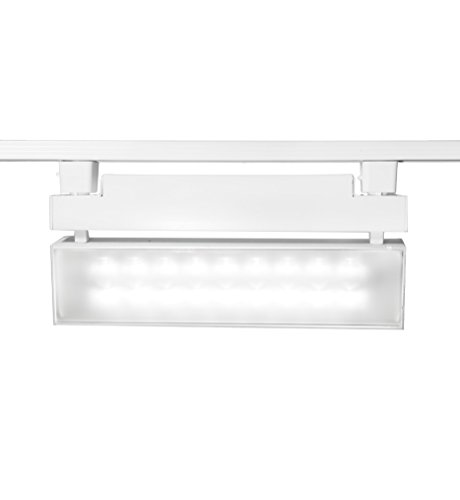 WAC Lighting J-LED42W-30-WT Wall Washer LED Track Fixture, White #1