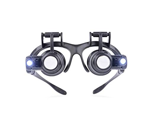 Loupe d'observation de tête avec LED pour corriger le manque de clarté