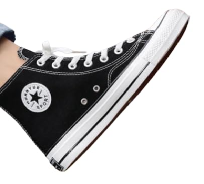 See full amazon price history chart for NARKI Star Sneakers Canvas Ankel Length Boots Canvas Shoes for Men playboot-black-10 NARKI Star Sneakers Canvas Ankel Length Boots Canvas Shoes for Men playboot-black-10 (B0D7D65YDT) Amazon Price History, Amazon Price Tracker