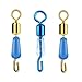 SANGXIU Fishing Barrels Swivels High Strength Rolling Bearing Lure Connector Clips Saltwater Or Freshwater Fishing