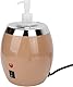 Massageöl Erhitzer, Einzelne Flasche Ölwärmer, Schnell aufheizen 60℃ Temperatur Ätherischer Öl Wärmer für Lotion Creme (EU Stecker 220V)