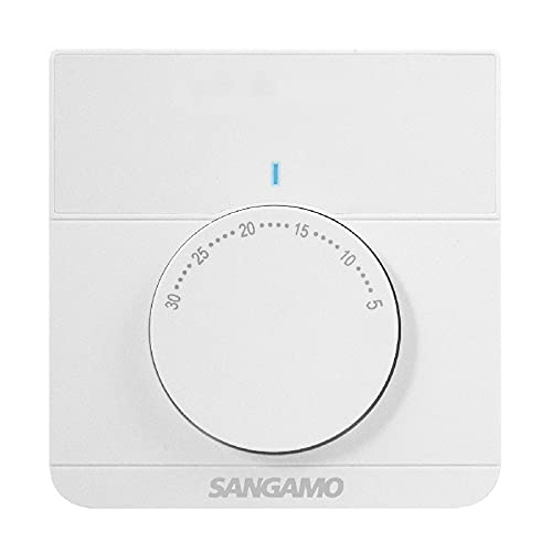 Sangamo Choice Plus Room Thermostat Electronic White