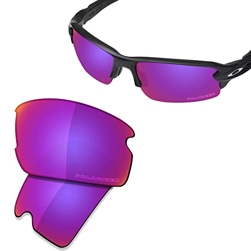 Image of SAUCER Premium Replacement Lenses & Rubber Kits for Oakley Flak 2.0 OO9295 | UV400 Protection, Anti-Scratch, Precise Fit
