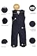 first instinct by killtec Kinder Wärmende Latzhose mit Schneefang/Skihose FISW 34 MNS SKI PNTS, dunkelnavy, 122/128, 42256-000