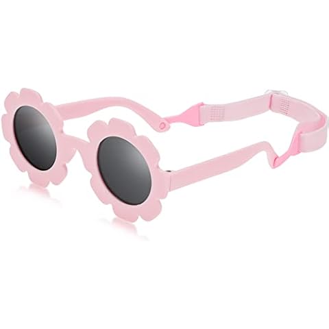Hifot Baby Sunglasses with Strap for Girls Cover