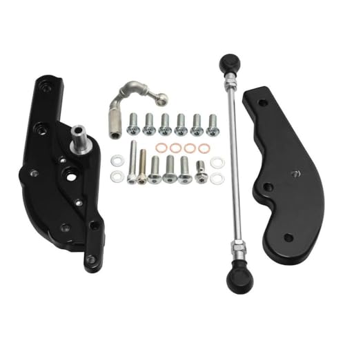 Kit commande avant Softail évite douleur dos installation extérieure