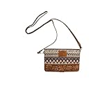 ARIAT Esmeralda Style Bolsa tiracolo feminina com estampa jacquard, multicolorida, Multicolorido., One Size