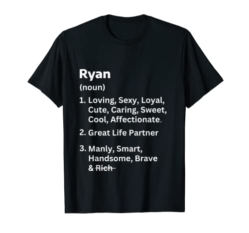 Definition of ryan for dating singles co-workers T-Shirt