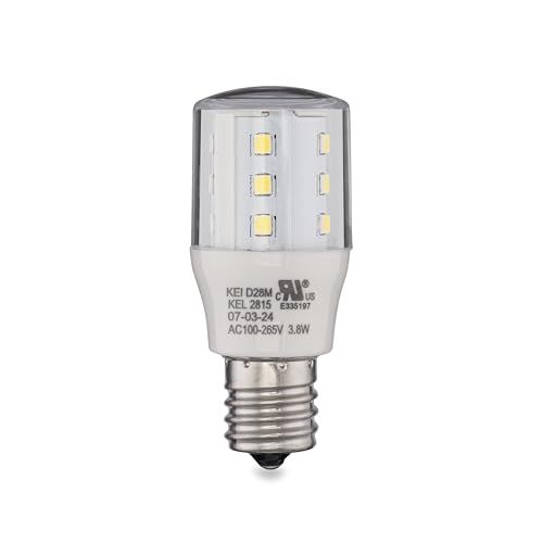 Smart Choice 5304517886 Refrigerator LED Light Bulb – Daylight White, 300 Lumen T4 E26 Replacement Compatible with Frigidaire 5304498578 5304509249 5304520040, Fits Select Refrigerator Models