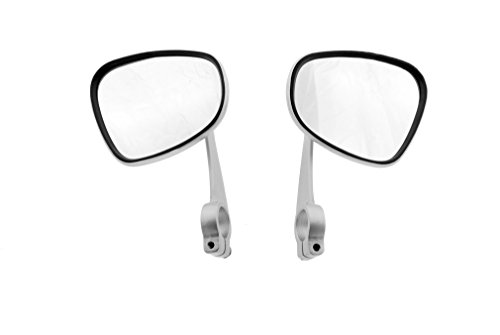  Coppia di specchietti retrovisori d\'epoca IWL adatti per MZ ES ETS TS Simson KR51