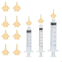 Cosmeria Hochwertiges Kitten Fütterungsset Mit Silikon-Saugern, Wiederverwendbar Und Vielseitig Für Alle Kleintiere