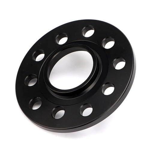nutXy[T[ jo[T 2/4s[X 3/5/8/10/12mm PCD 5x120 CB 67.1mm 5ԗpzC[Xy[T[A_v^[(2PCS 15mm Black)