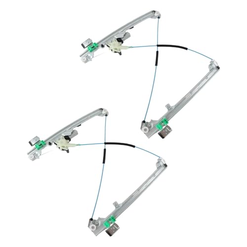 Moteur de lève-vitre électrique avant 2 pièces avec connecteur d'origine 741-644