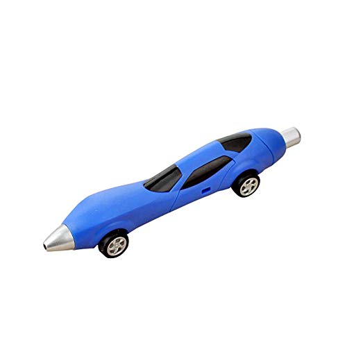 Stylo à bille en forme de voiture de course - Couleur aléatoire - Pratique et agréable