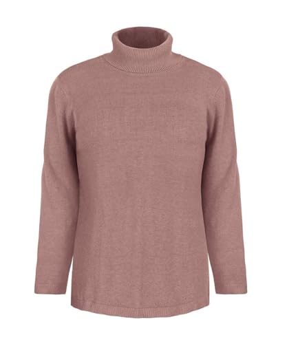 Image of TIYOMI Plus Size Sweater Tops for Women Turtleneck Warm Pullover XL-5XL