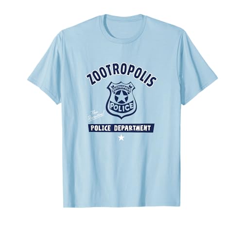 T-shirt Zootopia Police Department idée cadeau idoine fan Disney
